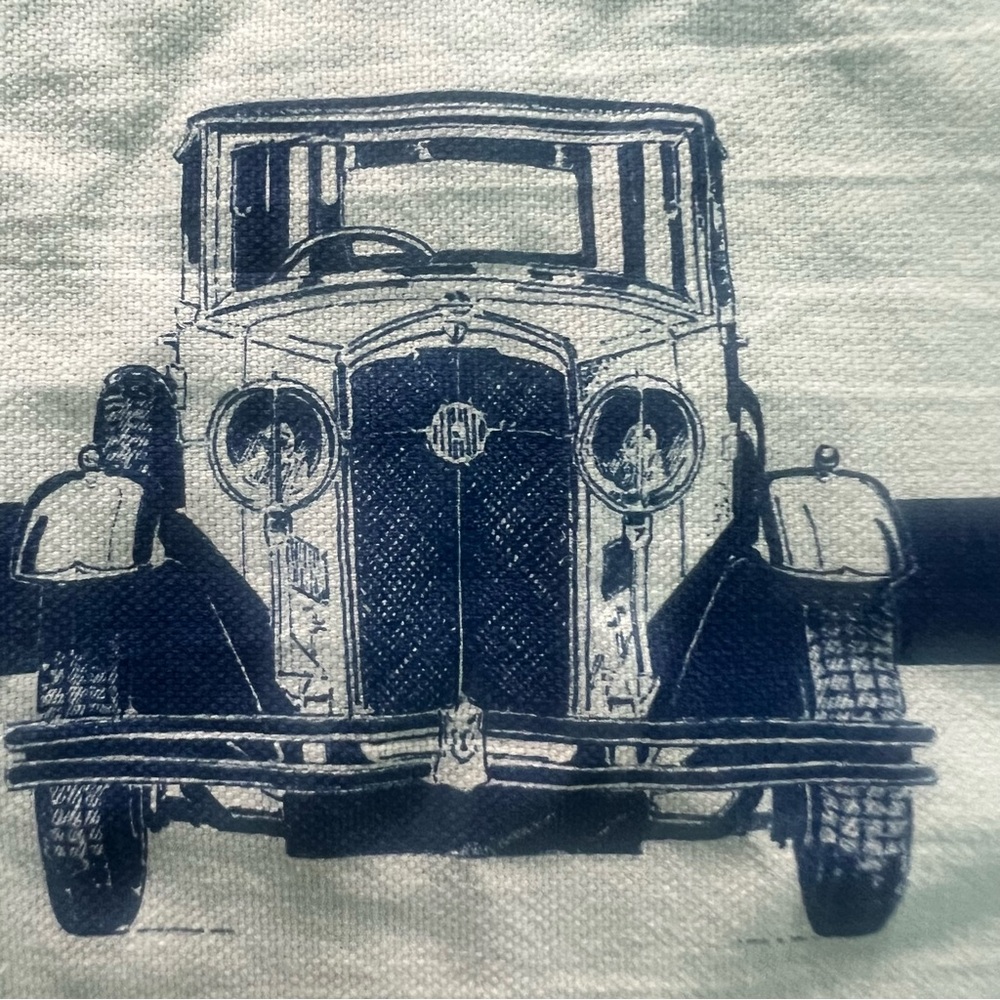 TEA TOWEL CARS NWT British Motor Centre tea towel Vintage English MINI C… - Picture 7 of 16